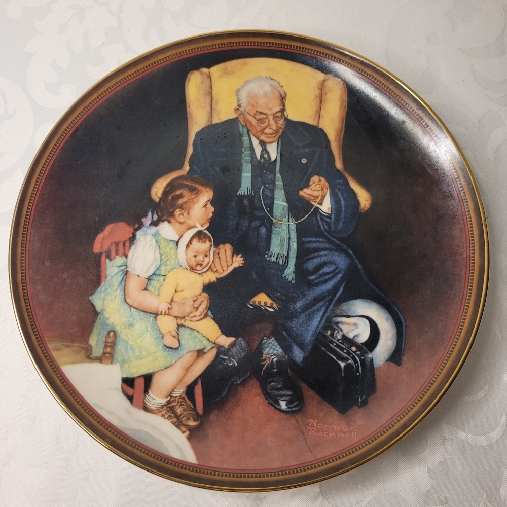 Norman Rockwell Plate